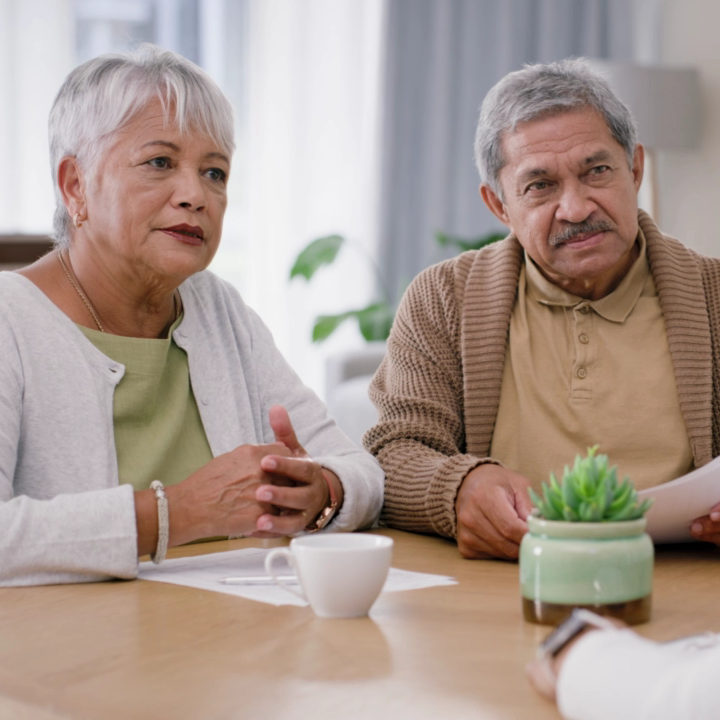 Two patients sitting in the clinic | Pfizer clinical trials