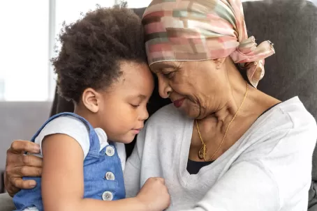 Portrait of a Woman and Child for Advanced Solid Tumors - Pfizer Clinical Trials